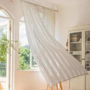 Rideau Simple Blanc