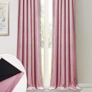 Rideau Thermique Rose Poudré
