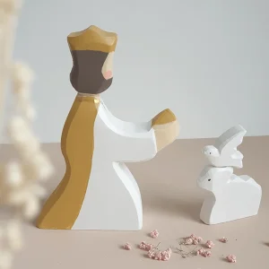Roi mage Melchior / crèche de Noël