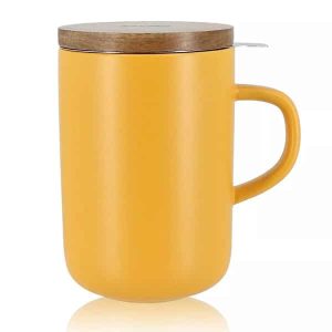 Tisanière jaune 475 ml – OGO LIVING