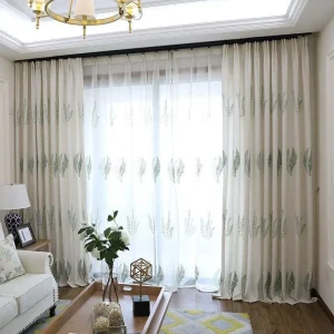 Voilage Blanc Moderne