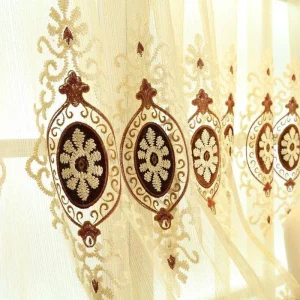 Voilage Marron Beige
