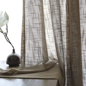 Voilage Marron