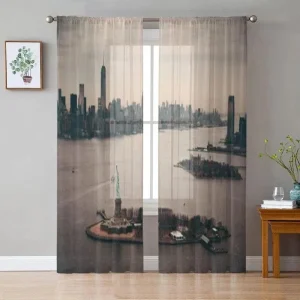 Voilage Motif New York